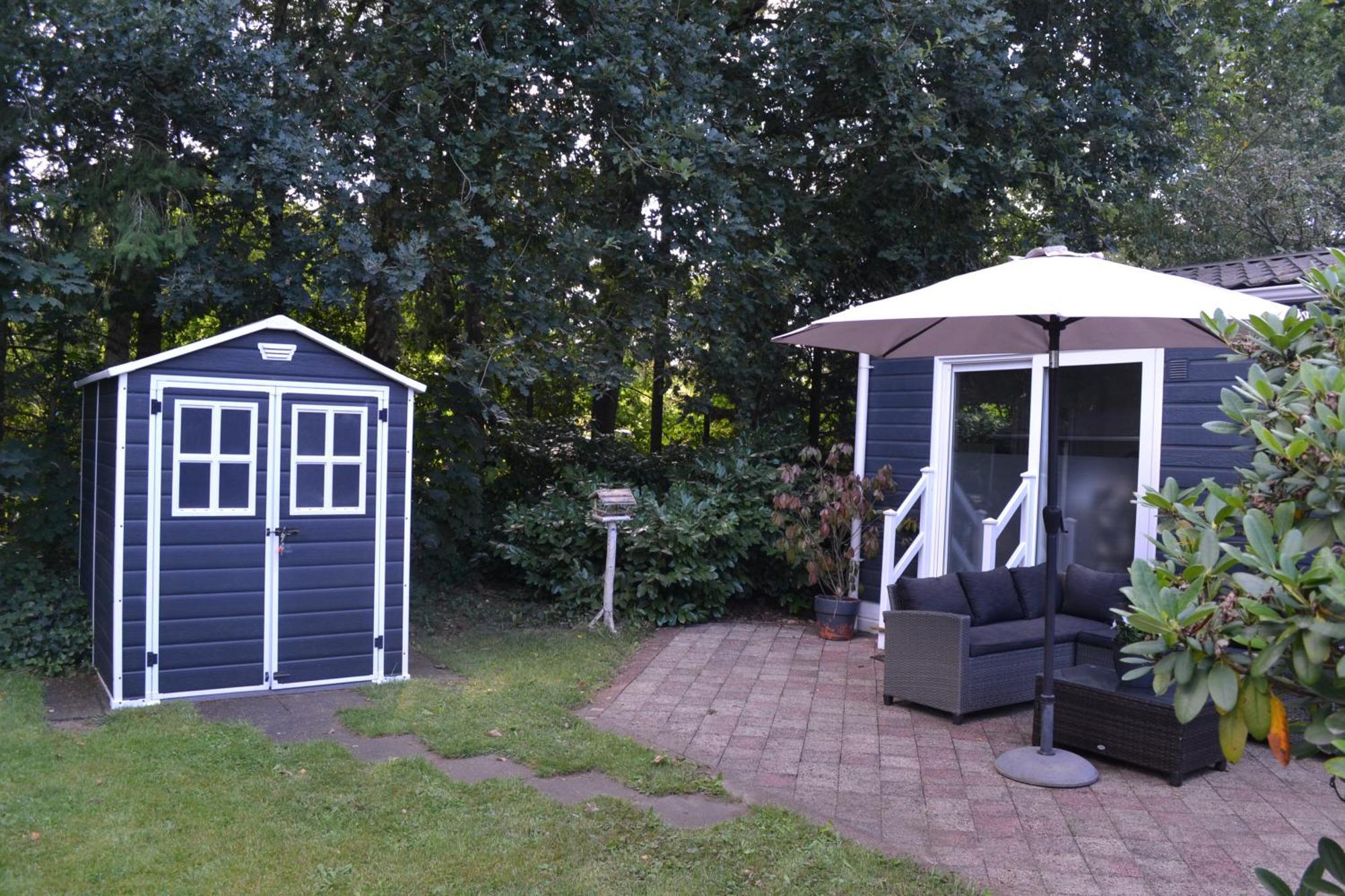 Modern Chalet In De Bossen Van De Veluwe Epe Exterior foto